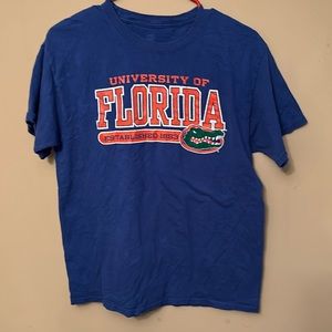 Hanes size Large blue tee